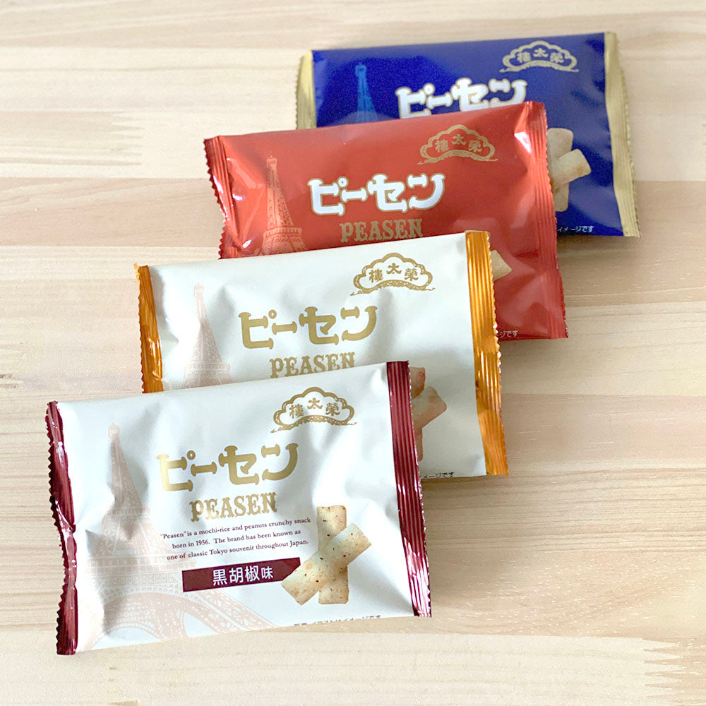 感謝のきもち お菓子 栄太郎総本舗 ピーセン ピーナッツあられ19袋