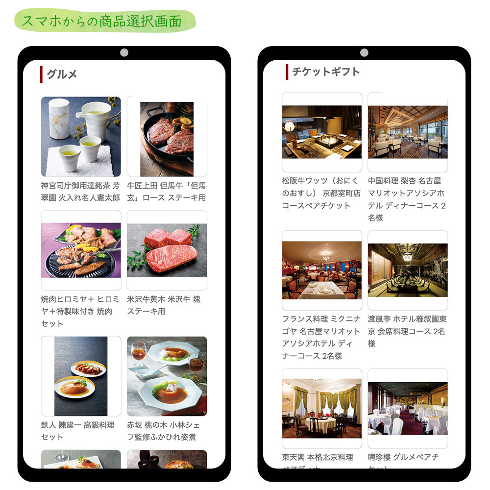 おもすぐギフト デジタル チケット カタログギフト MSコース