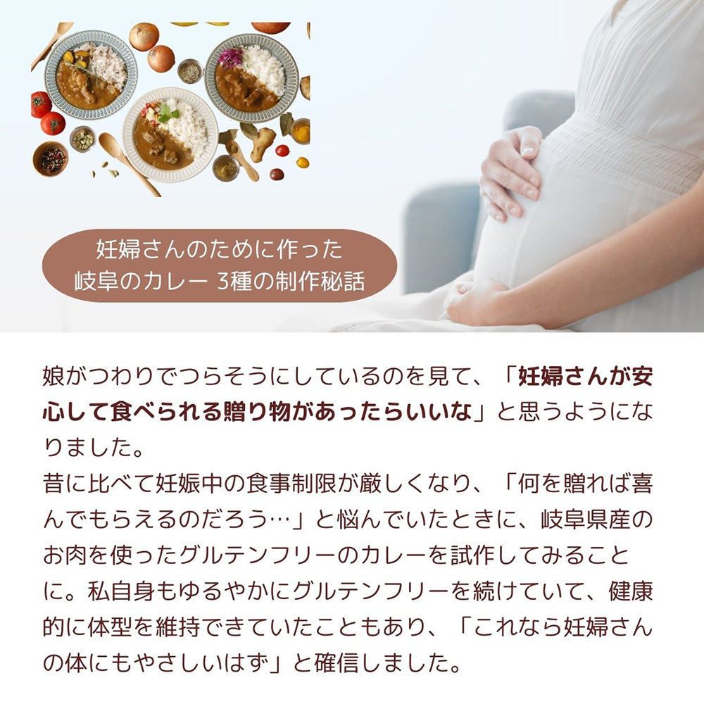 野菜とフルーツで作った 無加水 & 減塩カレー 9食セット