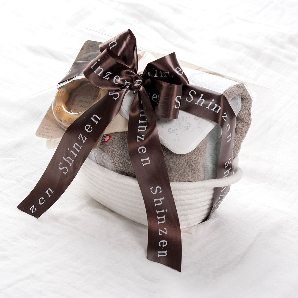 パピマミ ベビー おむつケーキ 出産祝い おむつケーキ おむつを卒業しても使えるオーバルS (楕円) デラックス バスケット