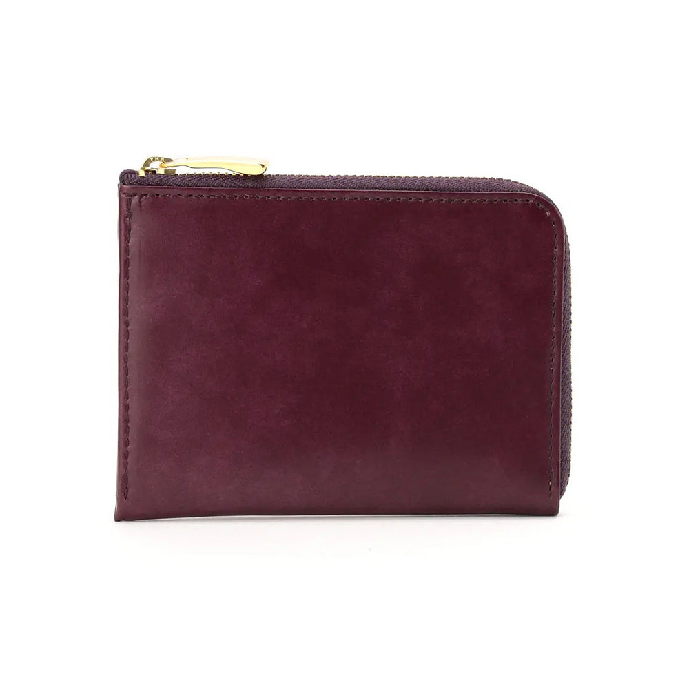 GREDEER ハーフ L字ファスナー 財布 ブラック