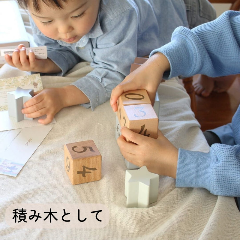 あまのっぽ amanoppo成長記録ブロック コッコレストーリー coccole story [ 出産祝い ベビーギフト ]