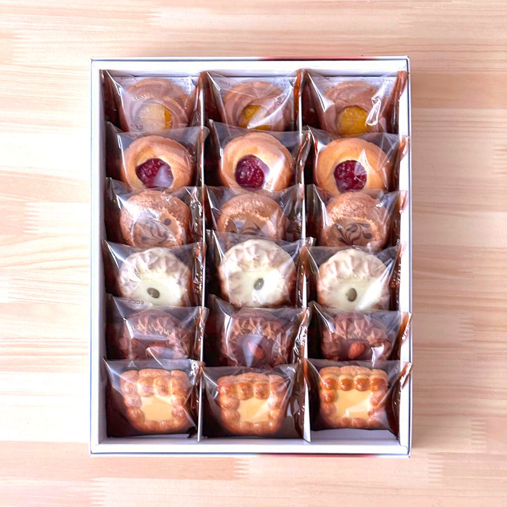 ロシアケーキ 18個 クッキー 洋菓子詰合せ 栄光堂製菓