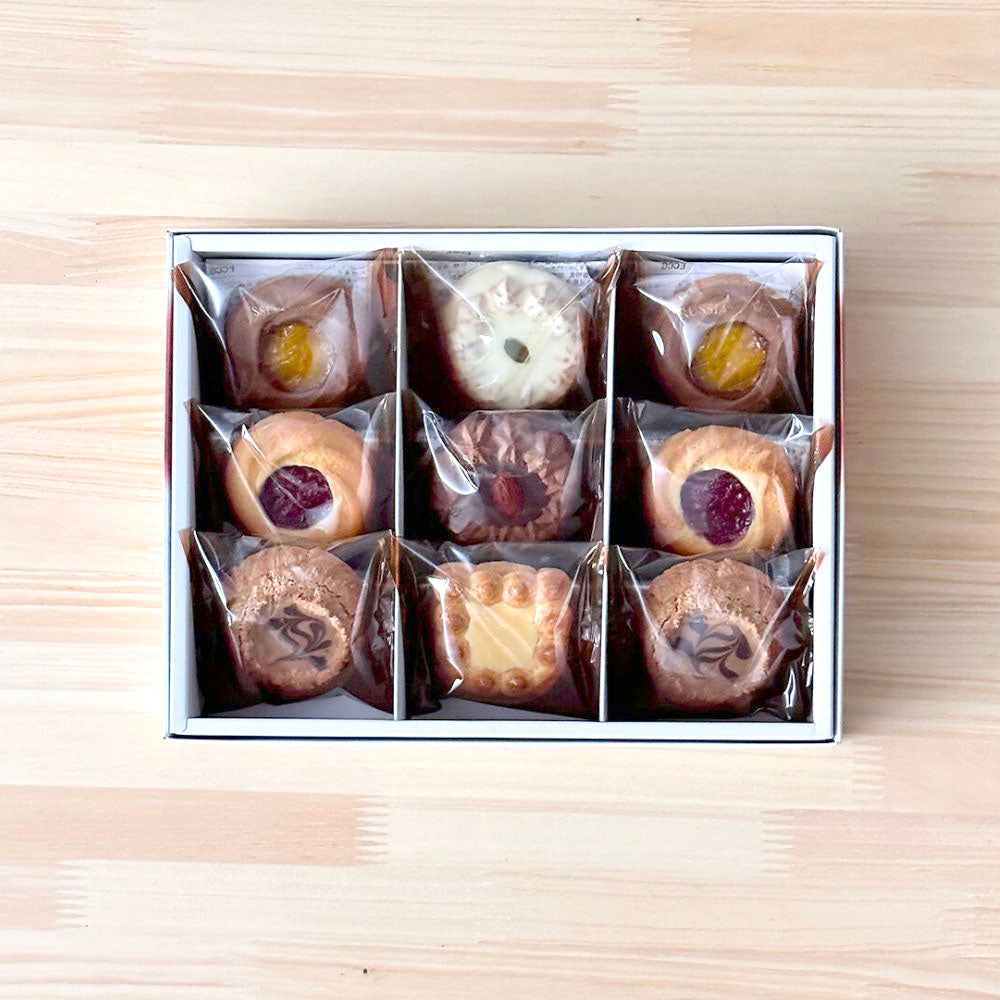 ロシアケーキ 9個 クッキー 洋菓子詰合せ 栄光堂製菓