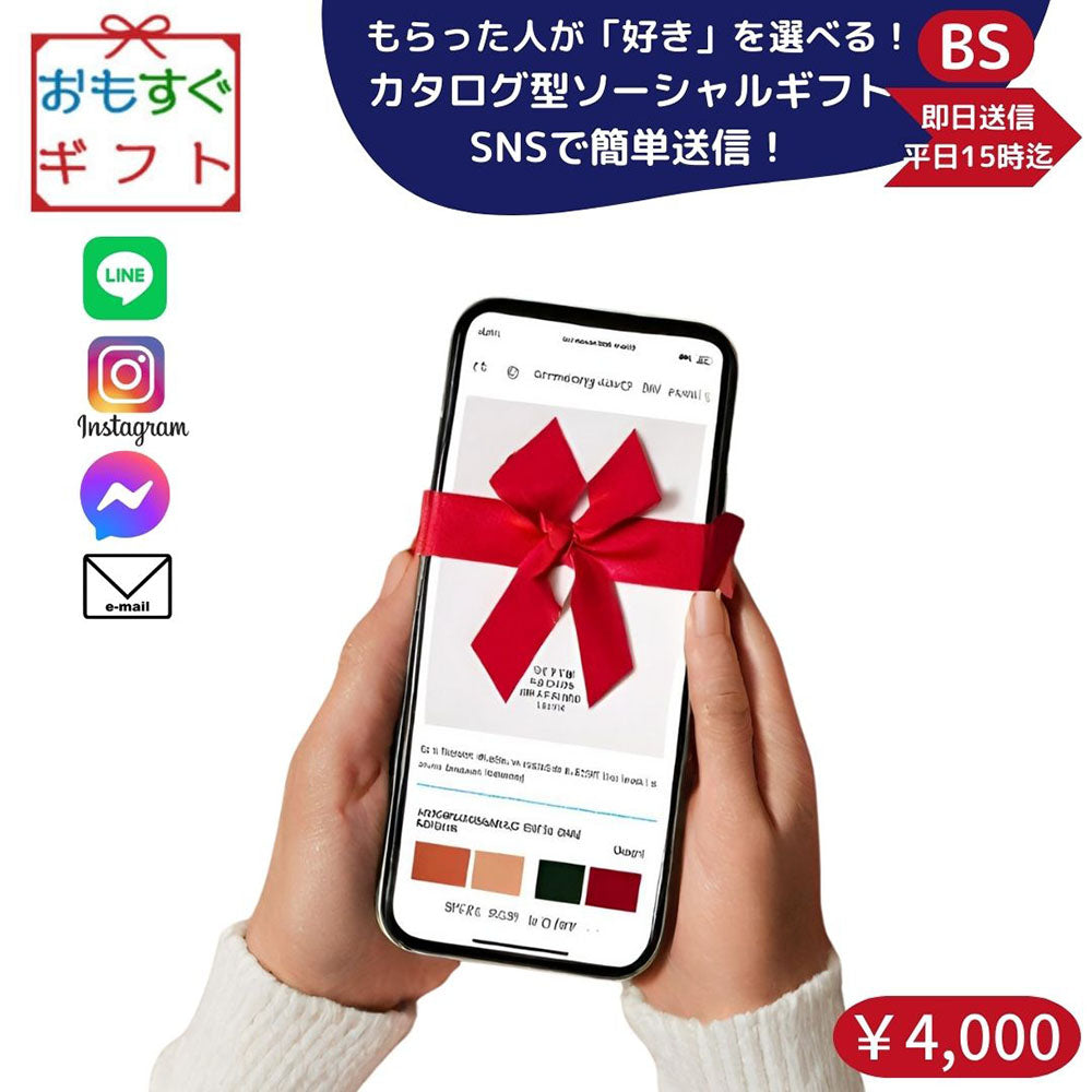 選べる ソーシャルギフト カタログギフト BSコース