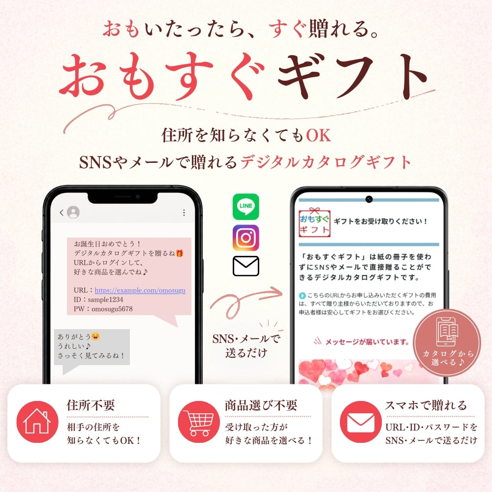 選べる ソーシャルギフト カタログギフト LSコース