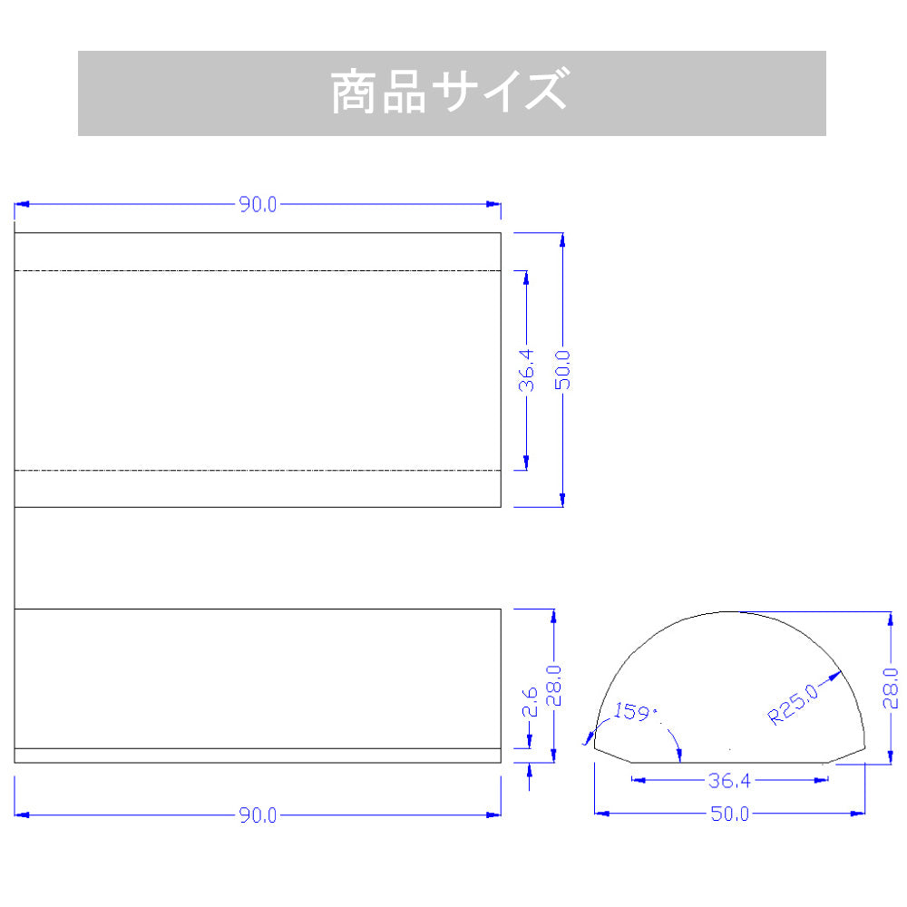 [ 名入れ無料 ] ペーパーウエイト バー ルーペ 機能付き 【受注生産品 30個以上 納期：40-50日】