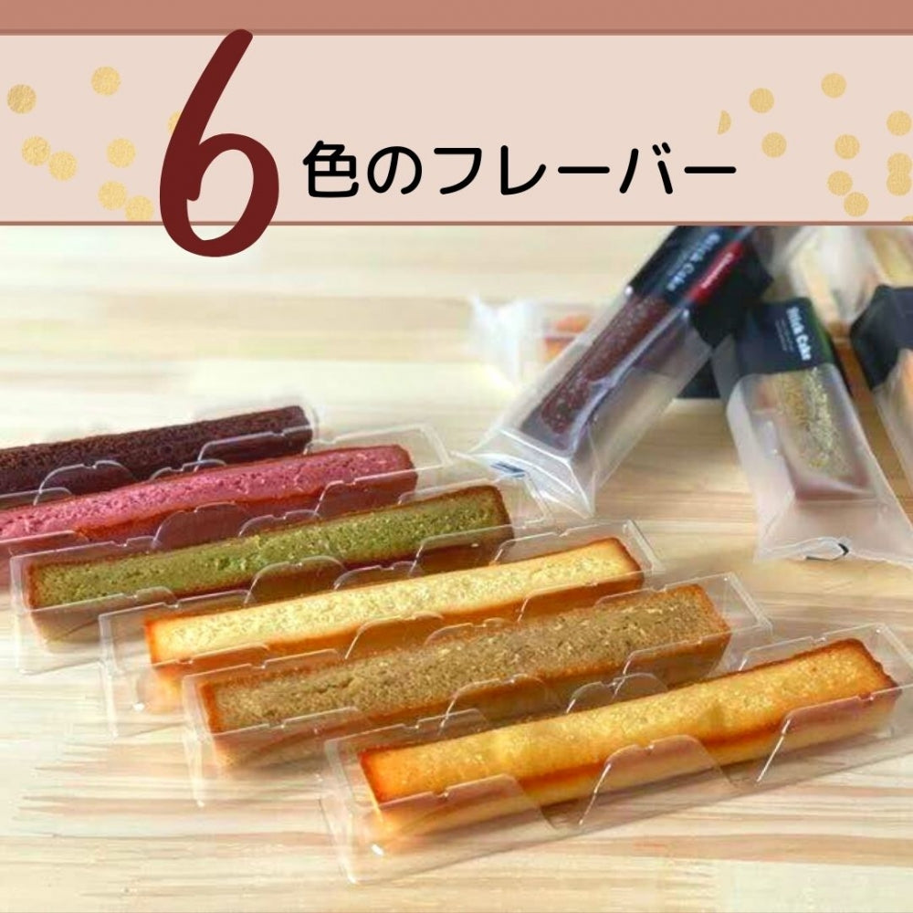 感謝のきもち お菓子 スティックケーキ 6個入り