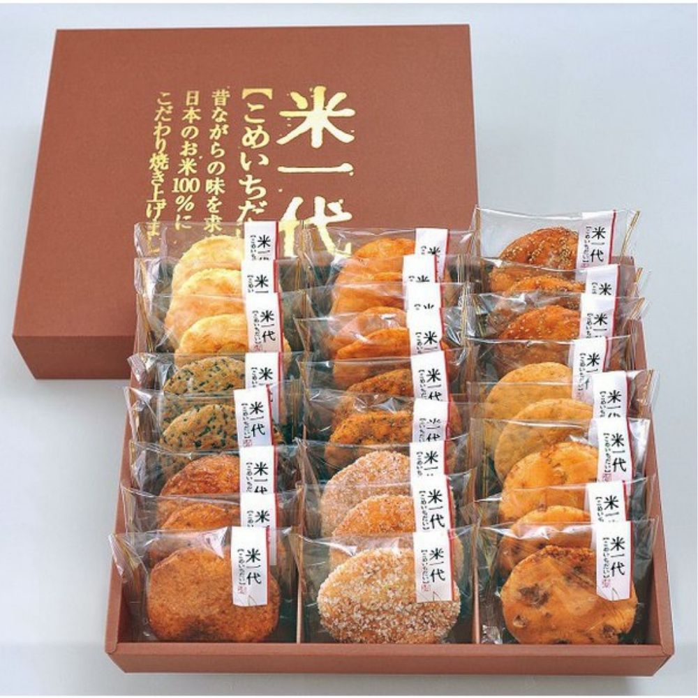 ほんの気持ち  米一代 せんべい 詰合せ 22枚入り