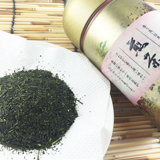 日本茶セット 煎茶詰合せ 缶2本入 直送品 KM15002900