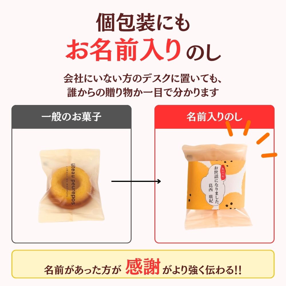 スイーツ・お菓子 ドーナツ型 フィナンシェ 12個入り
