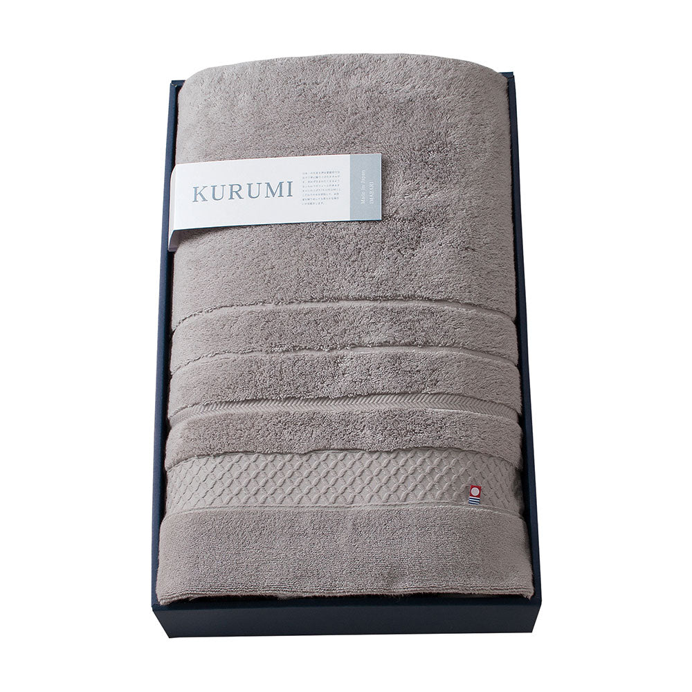 今治タオル 今治製パイル綿毛布 KURUMI 今治タオル くるみ KUM-1555(GY）