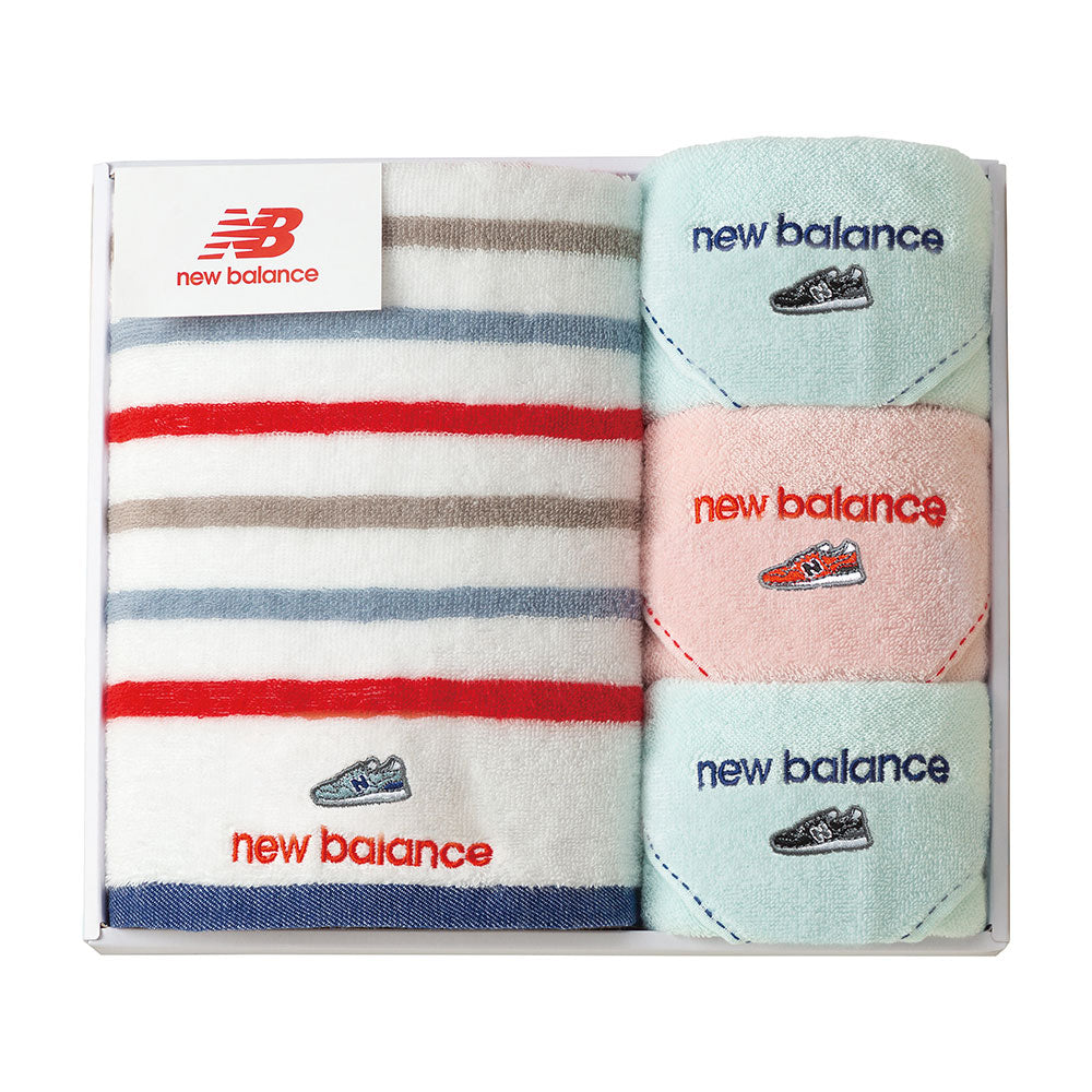 タオルセット フェイスタオル タオルハンカチ3P New Balance ニューバランス NBP-25
