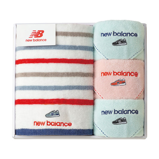 タオルセット フェイスタオル タオルハンカチ3P New Balance ニューバランス NBP-25