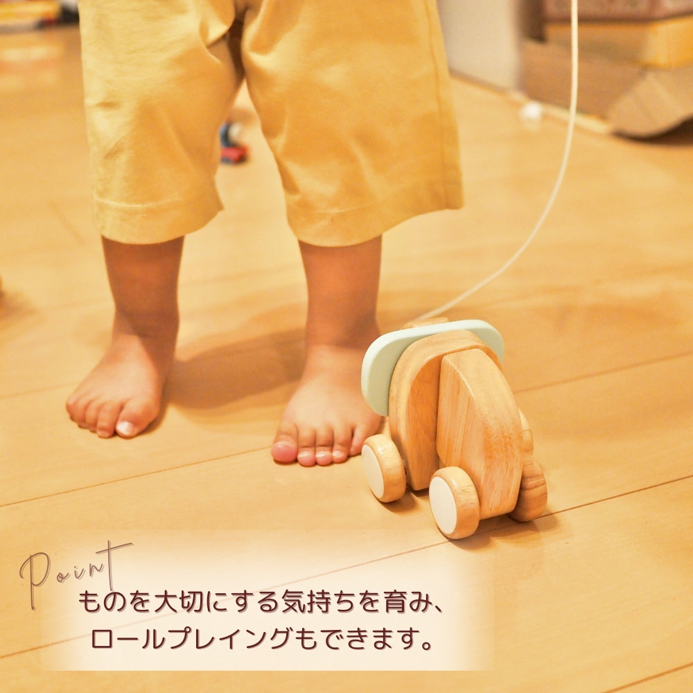 とことこ ぞうのプルトーイTOKOTOKO ZO NO PULL TOY