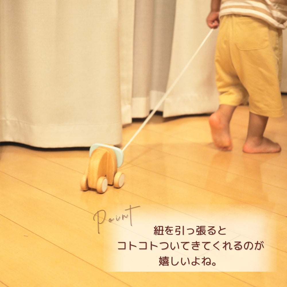 とことこ ぞうのプルトーイTOKOTOKO ZO NO PULL TOY