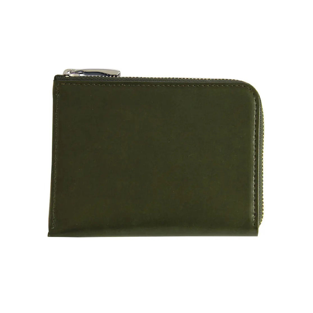 GREDEER ハーフ L字ファスナー 財布 ブラック