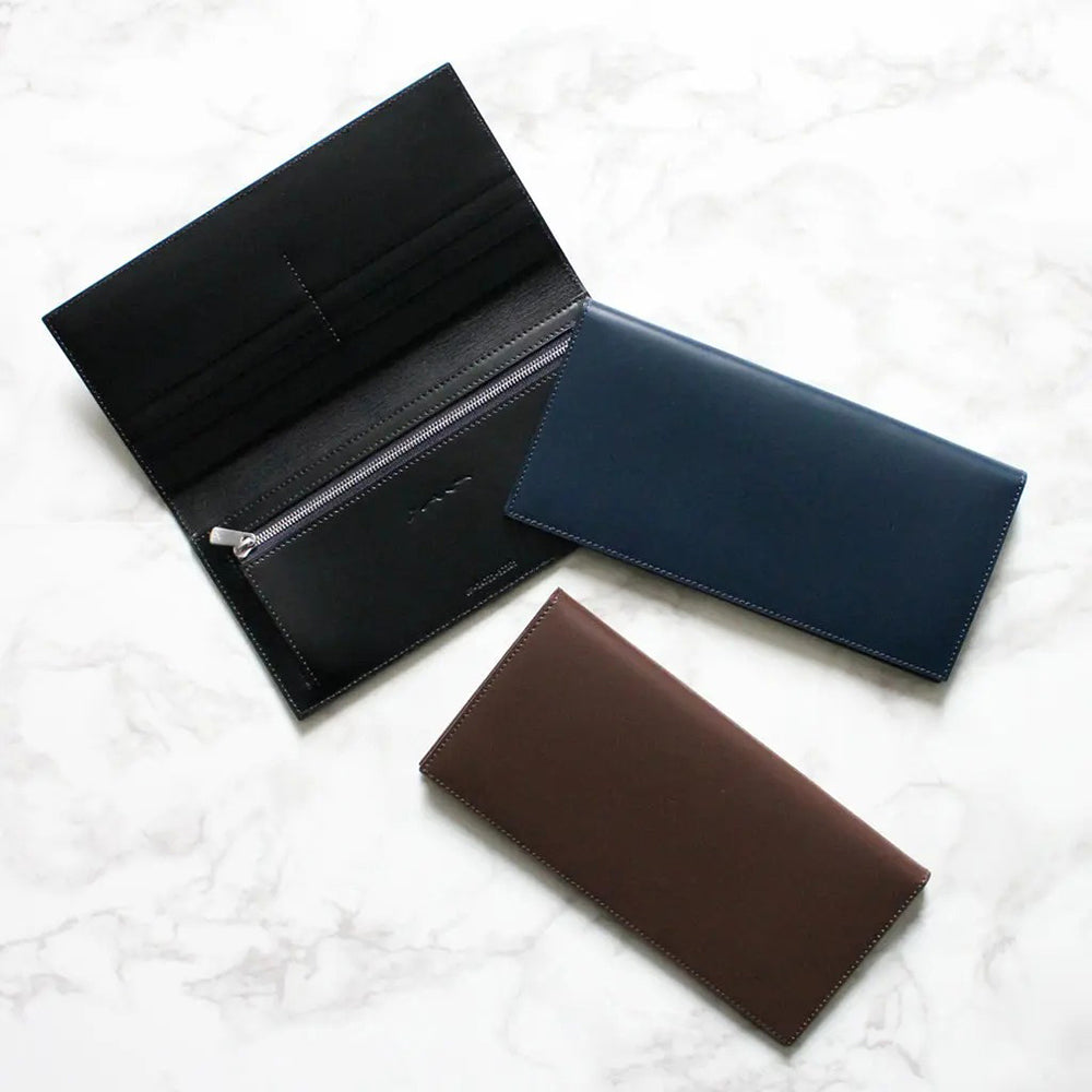 メンズ財布 長財布 博庵モデル 松阪牛革 [ 財布 コイン 名刺入れ 名入れ対応 ]