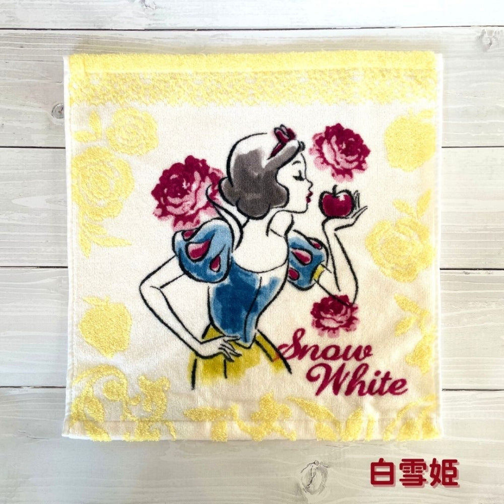 選べる ハンドタオル ウォッシュタオル 1枚 ドリーミー ( 白雪姫、エルサ、ラプンツェル、アリエル )