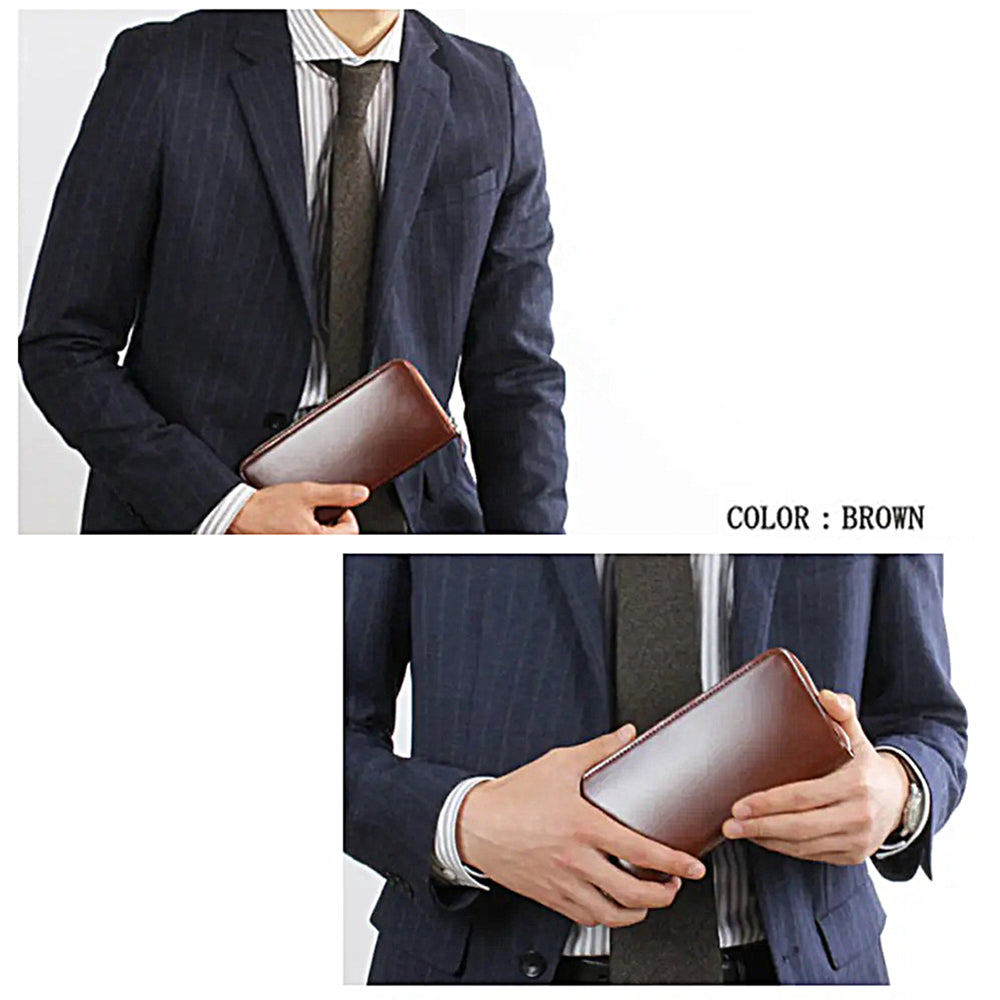 送料無料 ラウンドファスナー長財布 GREDEER コードバン 馬革 コードバン GCKC109C-Z ライトブラウン 馬革（コードバン）のプレミアム財布 GREDEER コードバン ラウンド